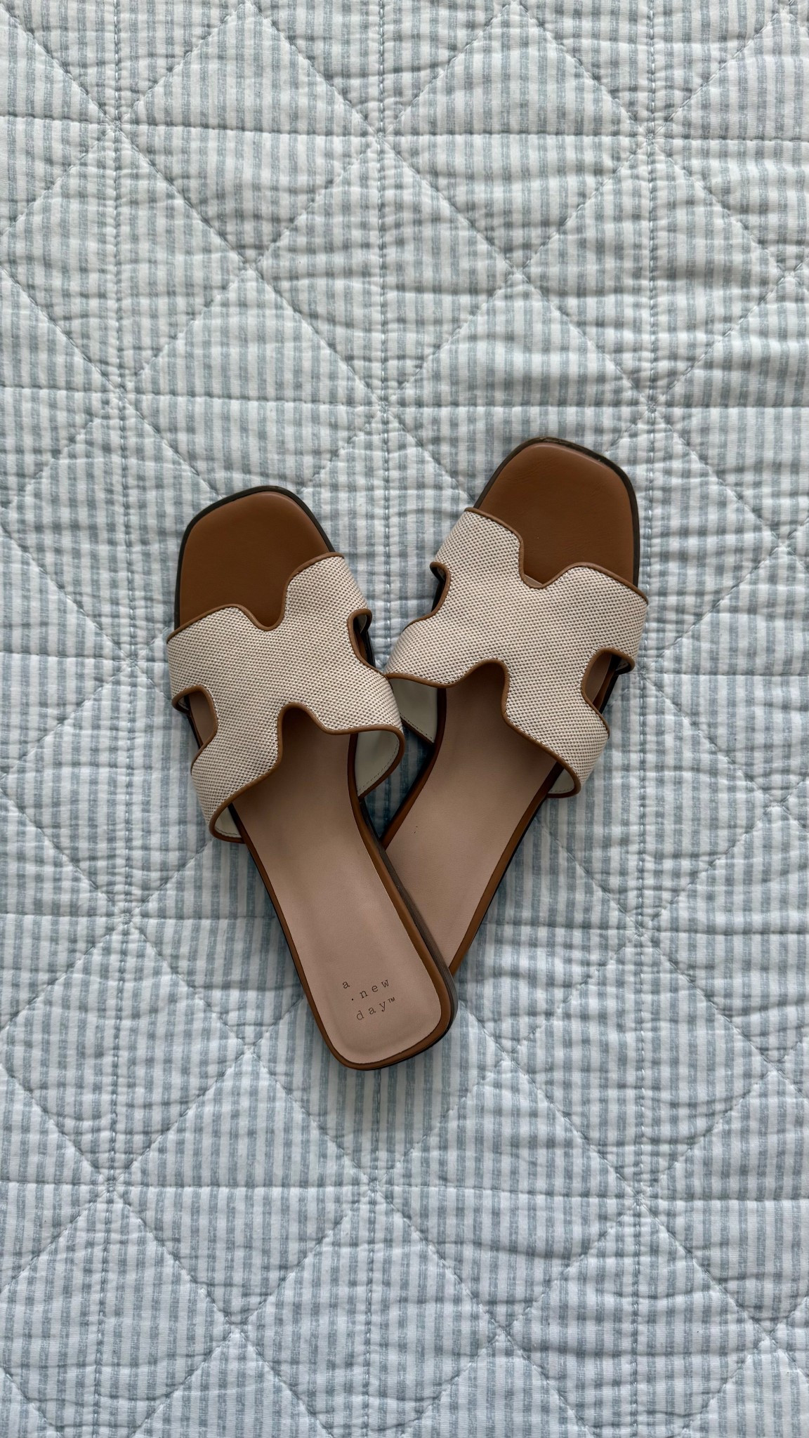 Target sandals! So cute and comfy and elevated. I wear size 9.5. True to size. I have these in 2 different colors! LOVE  

#LTKFindsUnder50 #LTKSeasonal #LTKSaleAlert