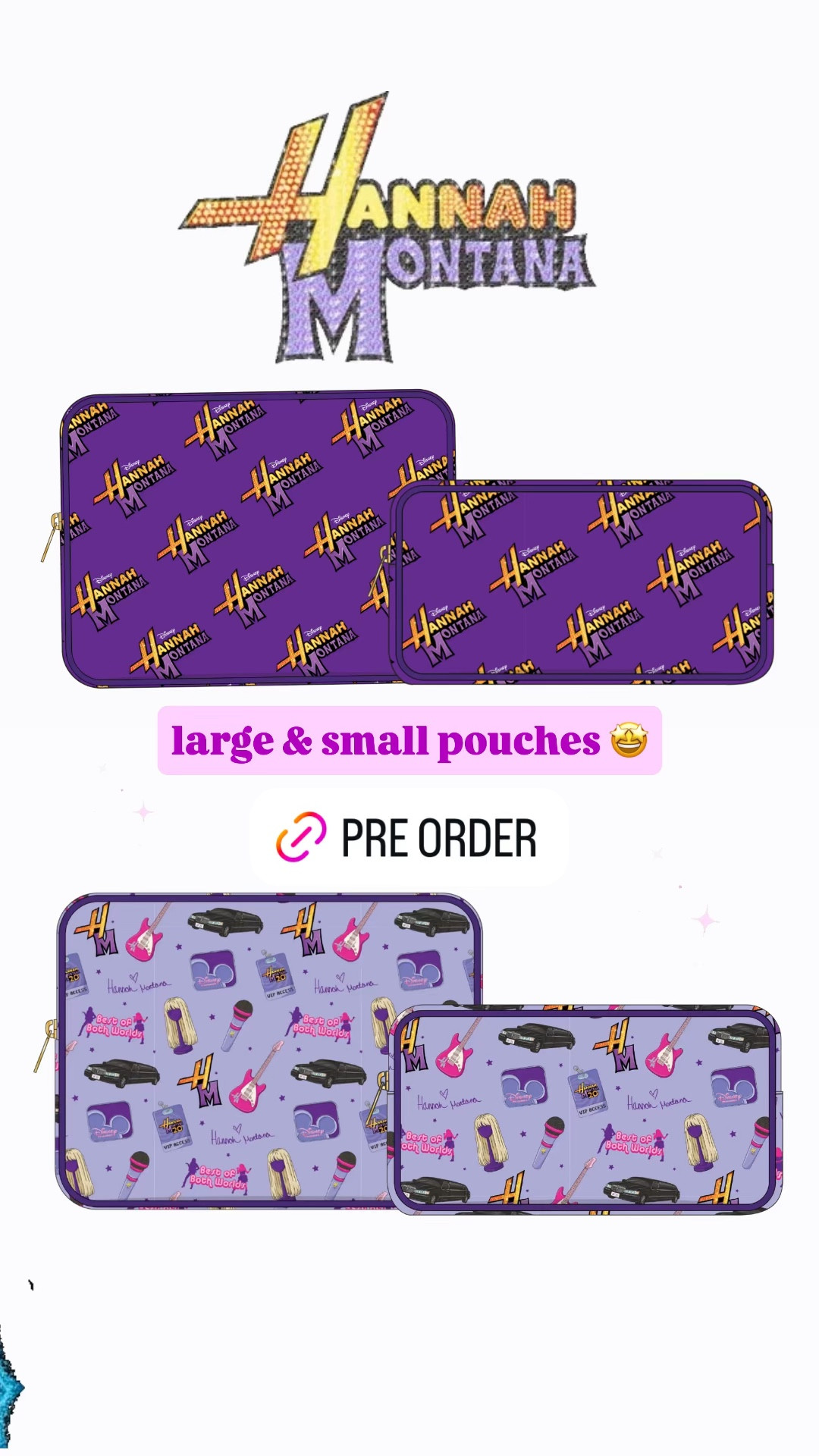 stony clover lane, Hannah Montana, hannah montana 20 years, hannah montana anniversary, disney collab, disney accessories, disney pouch, cosmetic pouch, travel pouch, makeup bag, mini pouch, nylon pouch, embroidered patches, chenille letters, customizable pouch, pastel disney, pink disney aesthetic, y2k disney, nostalgic disney, disney channel throwback, miley stewart style, disney fan merch, theme park essentials, disney park bag, zipper pouch, stony clover keychain, disney keychain, pouch keychain, bag charm, collectible disney, limited edition disney, disney gift idea, cute disney accessories

#LTKdayinmylife #LTKselfcare #LTKgrwm