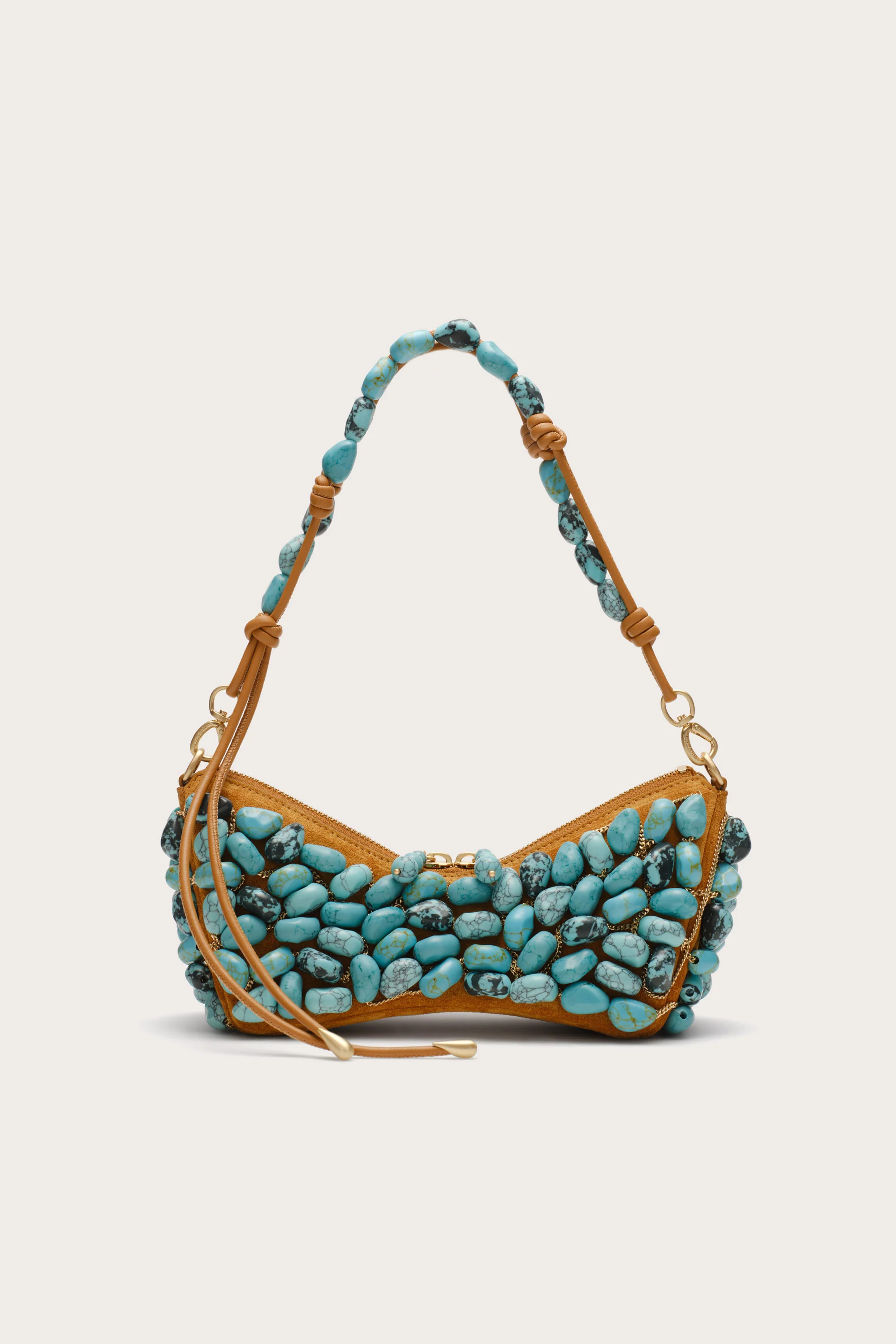 MERCIER MINI SHOULDER BAG - TURQUOISE MULTI | Cult Gaia - US