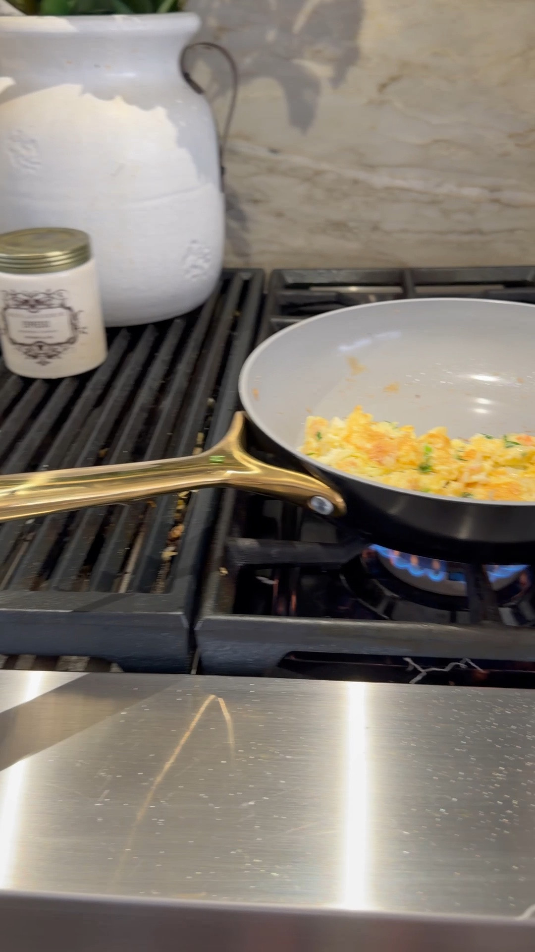 This pan was gifted but I can’t even tell you how thoroughly impressed I am. Doesn’t match any of my color motif at home but this mama doesn’t care. When they say non stick.. they understood the assignment. No oil or water or spray needed, they even recommend staying away from it! Amazing. 100/10.

#LTKHome #LTKOver40 #LTKdayinmylife