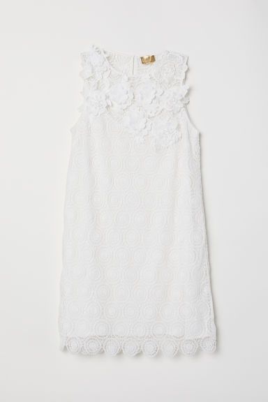 H & M - Short Dress - White | H&M (US + CA)