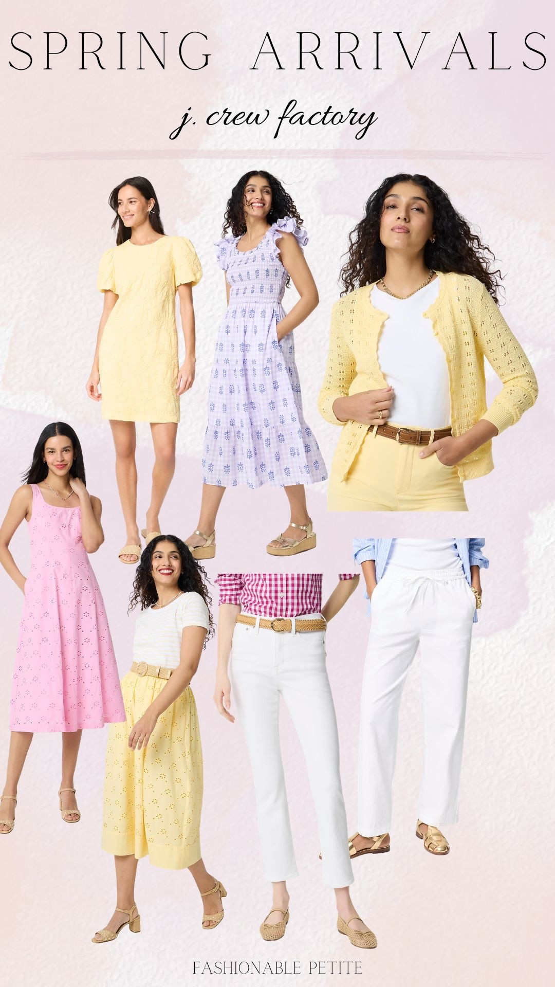 Spring outfits from j. Crew Factory! Lots of buttery yellow and petite options!

Spring outfit, pastels, white pants, white jeans 

#LTKSaleAlert #LTKPetite