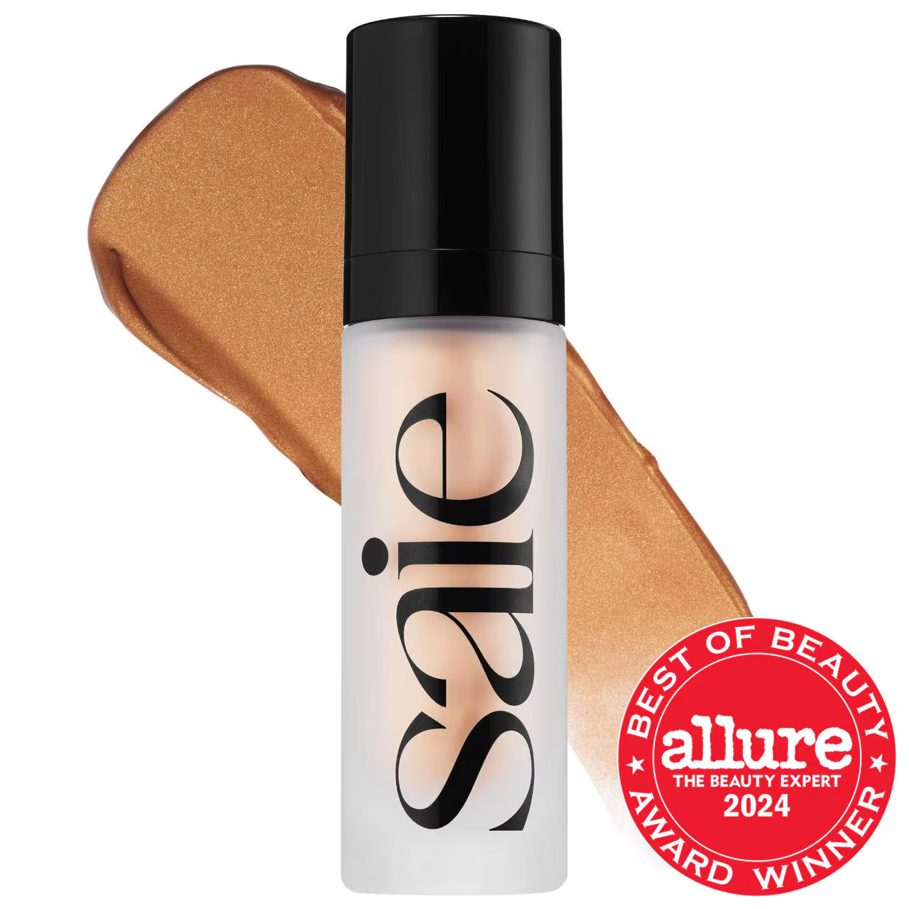 Saie Glowy Super Gel Lightweight Dewy Multipurpose Illuminator Sunglow 1.0 oz / 30 mL | Sephora (US)