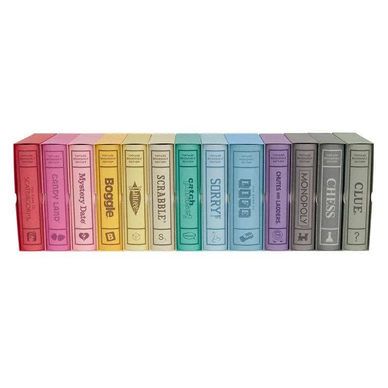 WS Game Company Collection of 13 Vintage Bookshelf Board Games | Walmart (US)