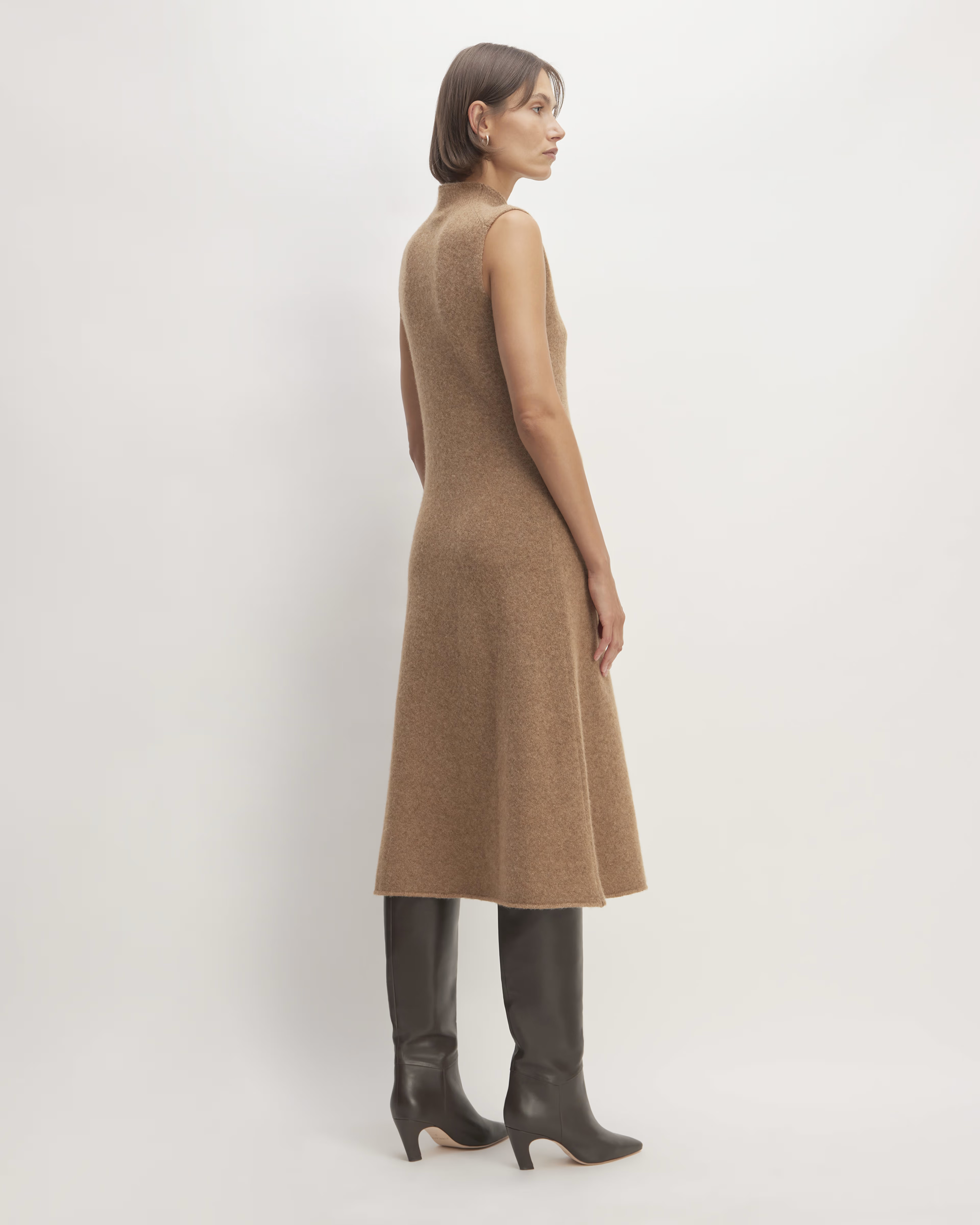 The Cozy-Stretch Sleeveless Midi Dress | Everlane