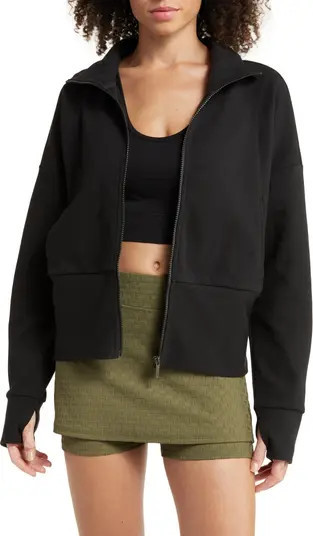 Zella Anya Ottoman Full Zip Jacket | Nordstrom | Nordstrom
