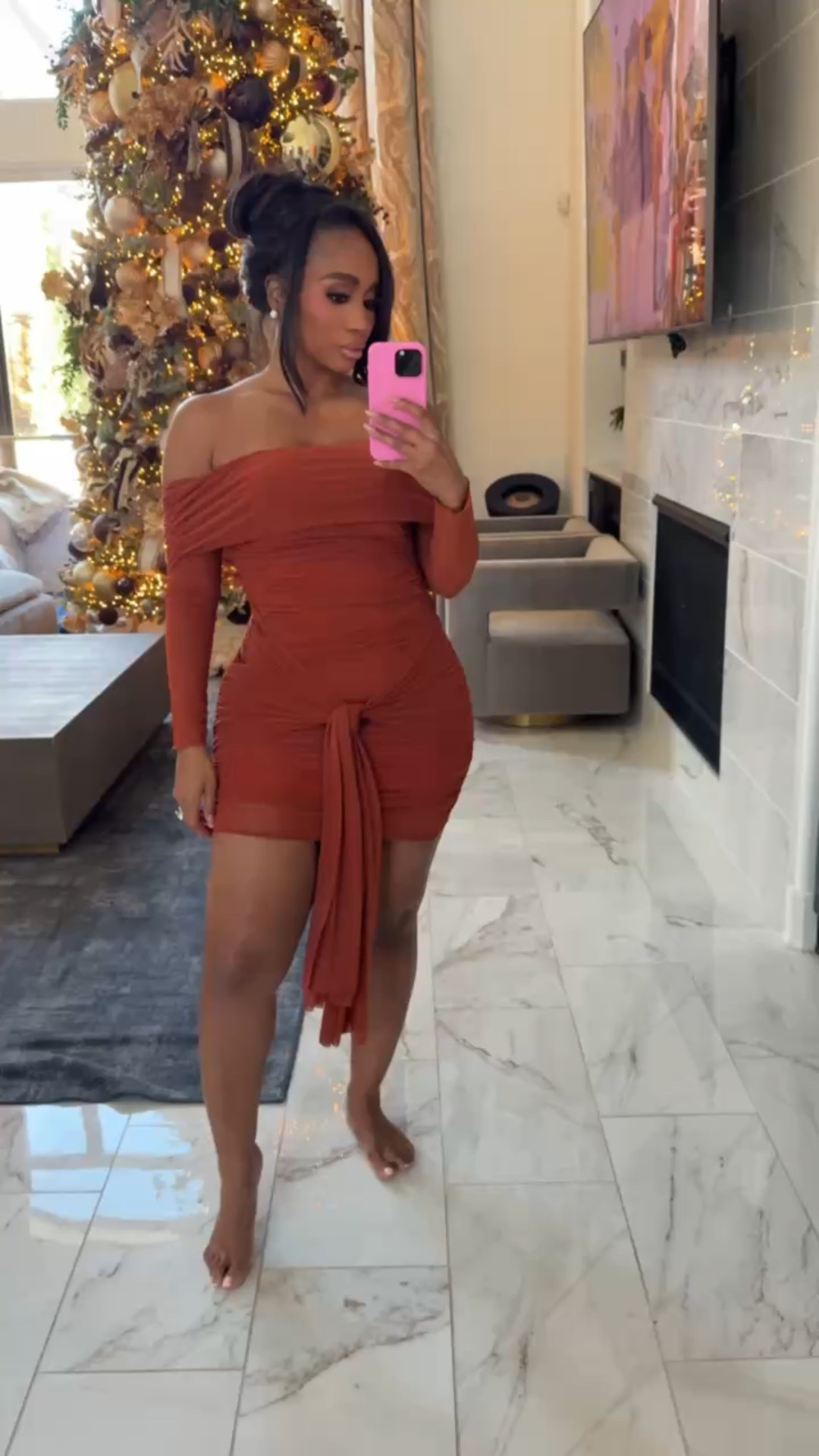 off shoulder mesh mini dress! Perfect for date nights, girls nights, and any other occasions! 

#LTKMidsize #LTKFindsUnder100 #LTKFindsUnder50