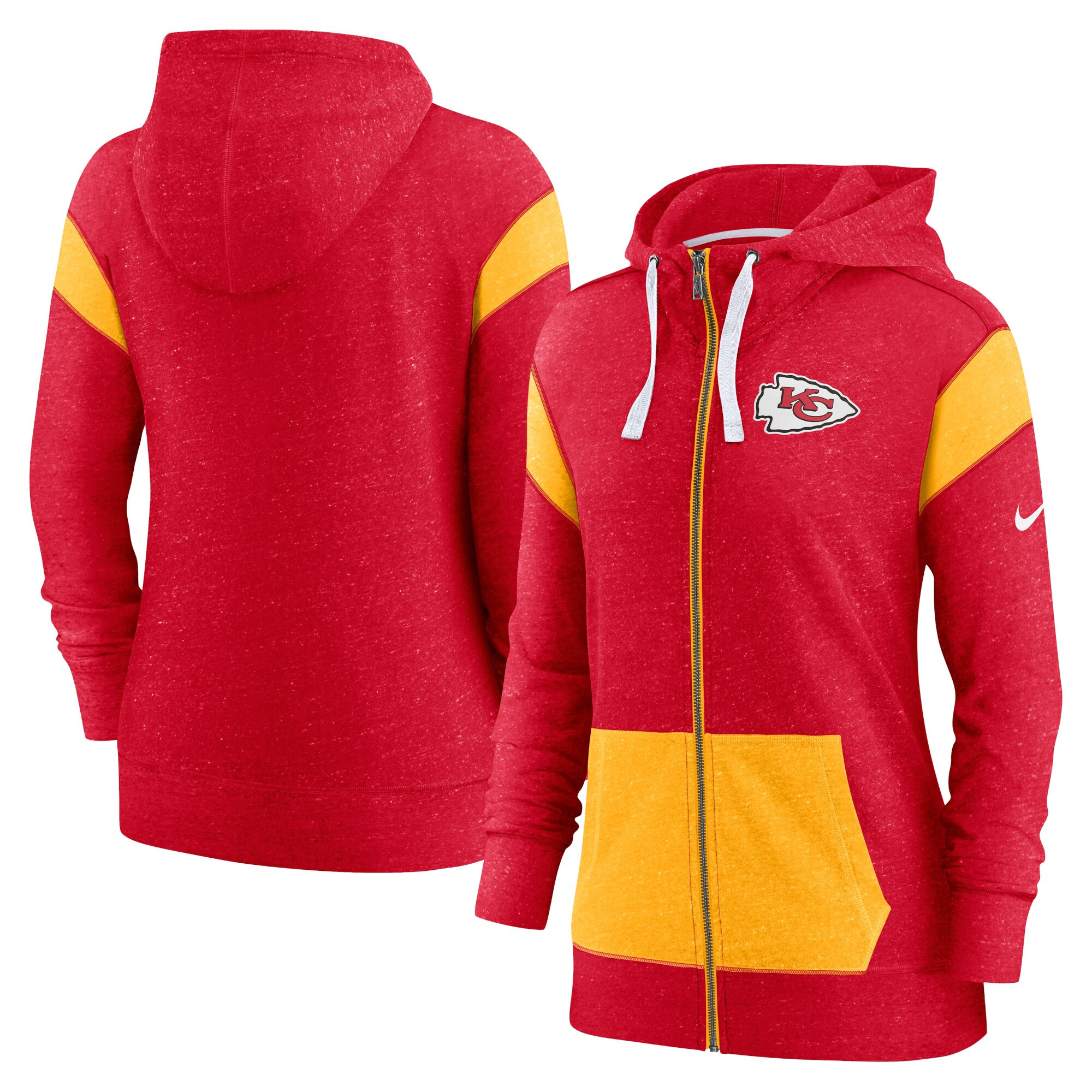 Women's Kansas City Chiefs Nike Red/Gold Monaco Full-Zip Hoodie | NFL Shop