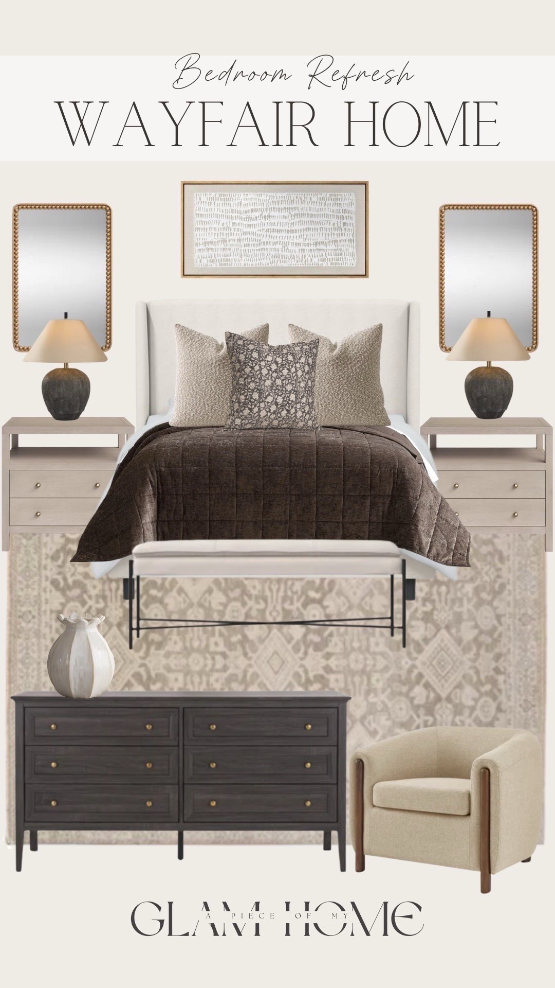 Wayfair bedroom refresh! 


Primary, bedroom, rug, nightstand, vase, Wayfair home, affordable home, lamp, throw pillows, bedding, mirror, wall art, accent chair 

Follow my LTK @apieceofmyglamhome on the @shop.LTK app to view this post and get my exclusive app-only content!

#liketkit #LTKU #LTKSeasonal #LTKHome
@shop.ltk
https://liketk.it/5DBxU