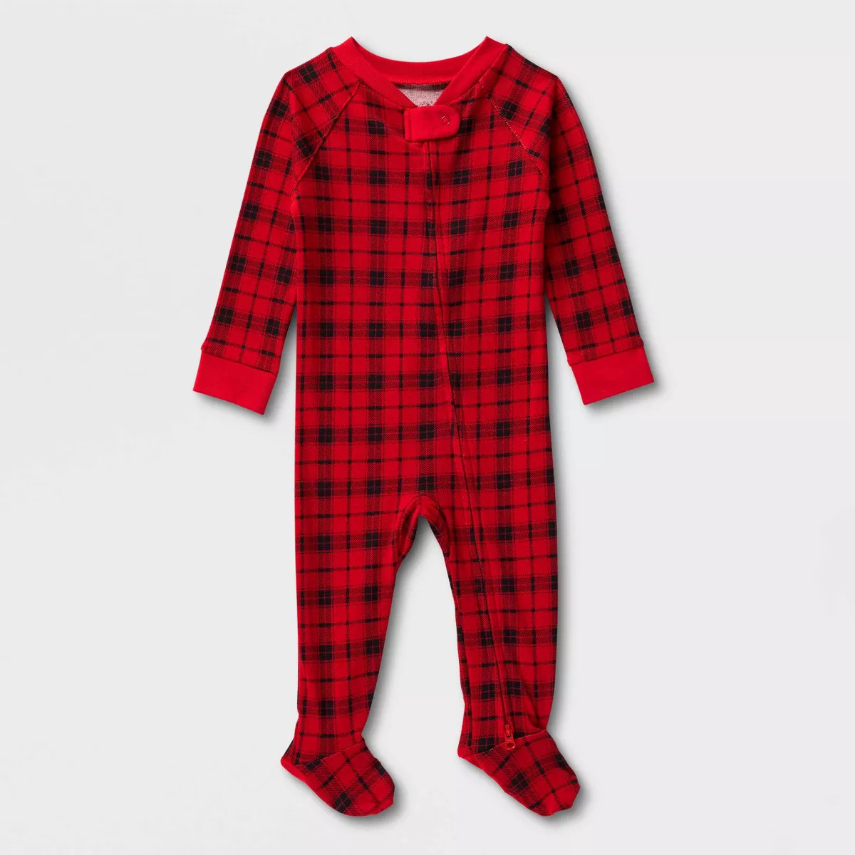 Baby Holiday Plaid Cotton Matching Family Footed Pajamas - Wondershop\u2122\u200b\u200b\u200b\u20... | Target