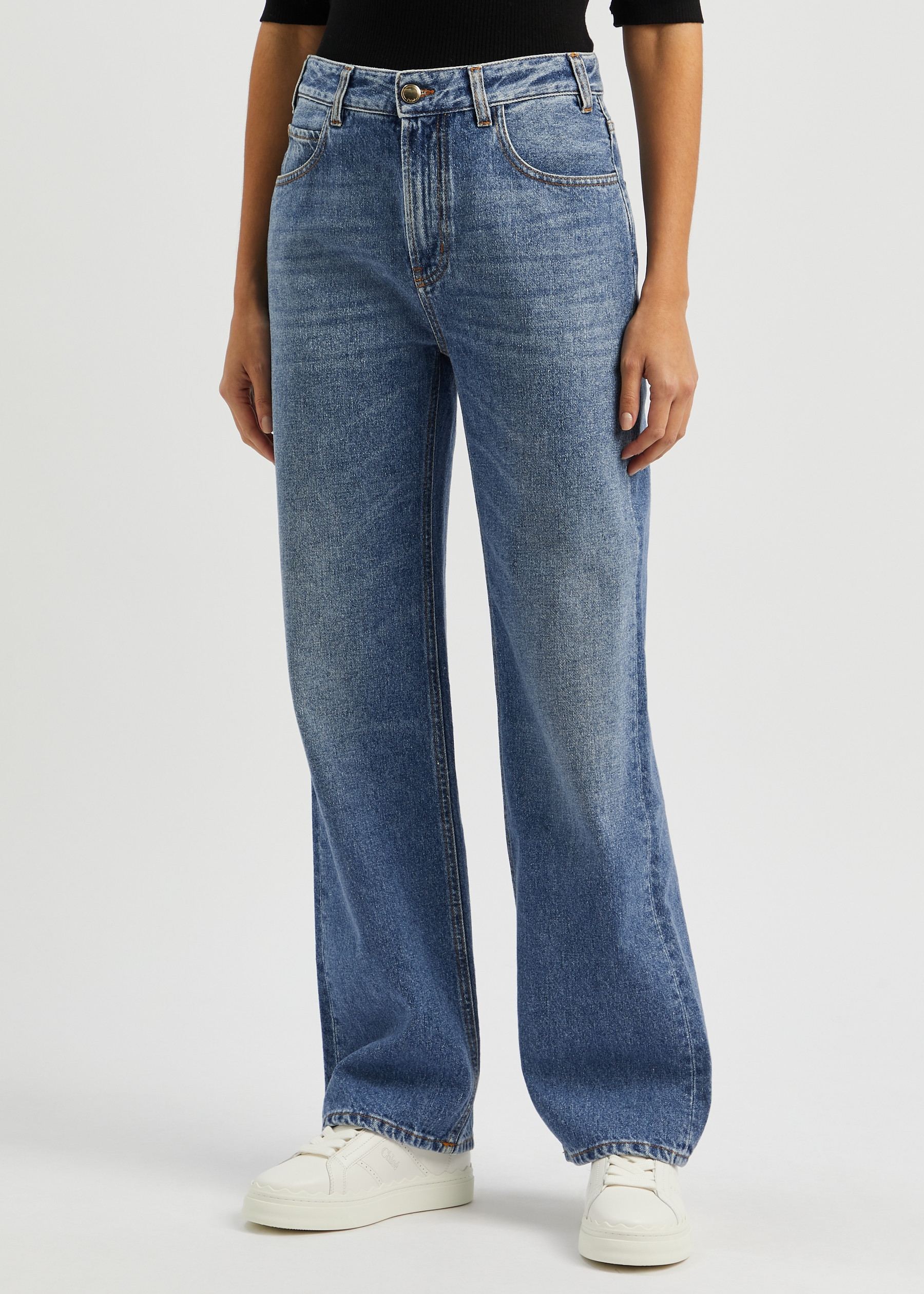 Straight-leg jeans | Harvey Nichols