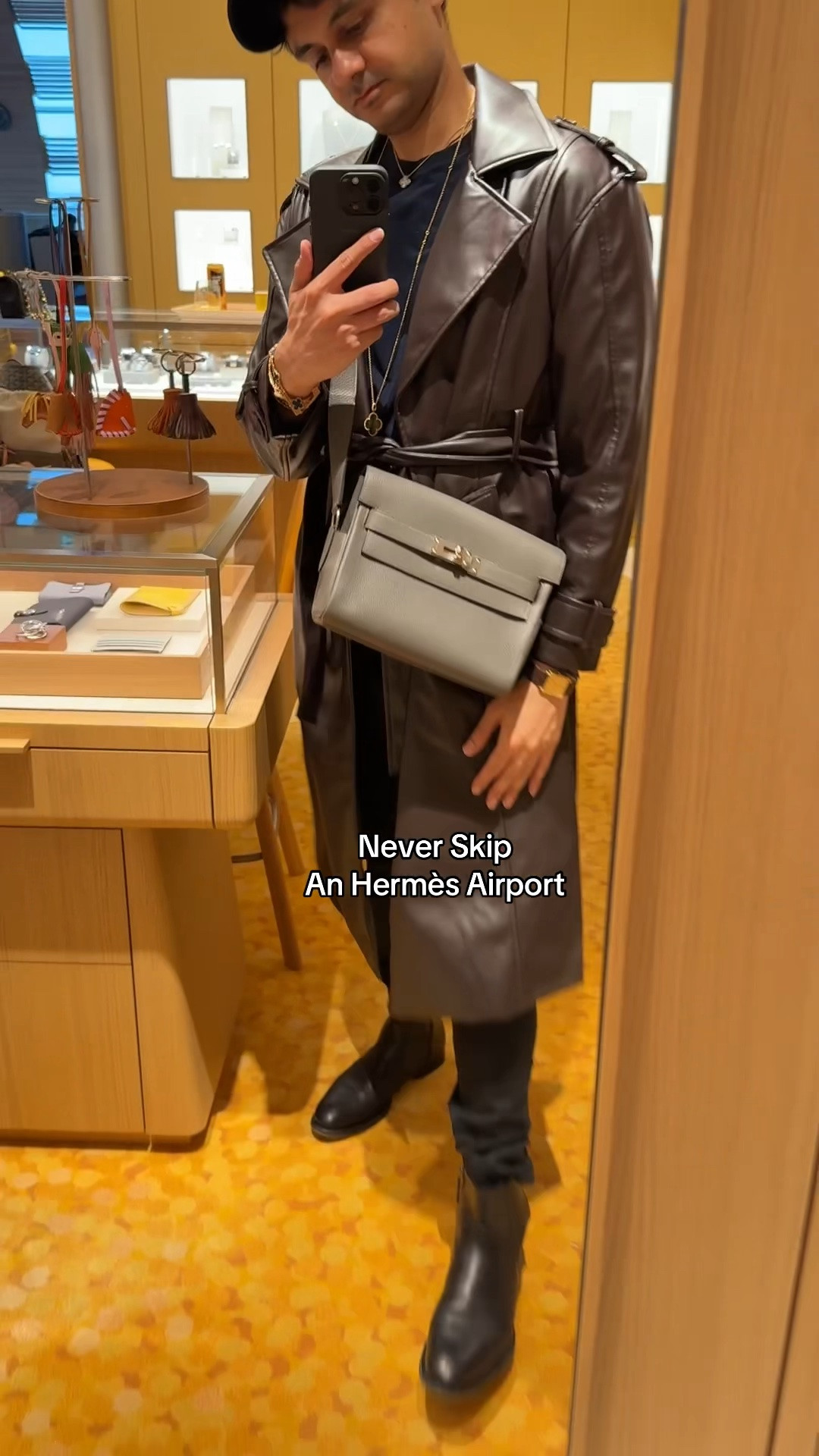 Never Skip An Hermès Airport May 2026 Short & Sweet! #hermes #neverskipanhermesairport #shopaholic #hermesbag #travelaholic

#LTKvlog #LTKTravel #LTKMens