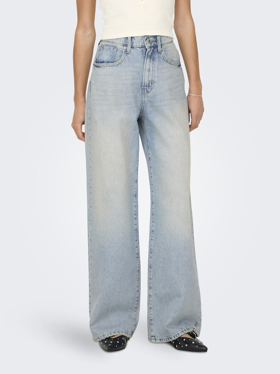 ONLY Wide leg Jeans 'ONLHope-Hush' in Lichtblauw | ABOUT YOU | ABOUT YOU NL