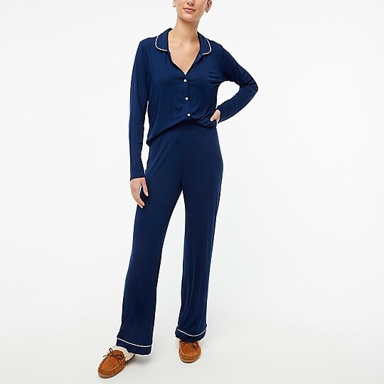 Drapey knit pajama pant | J.Crew Factory