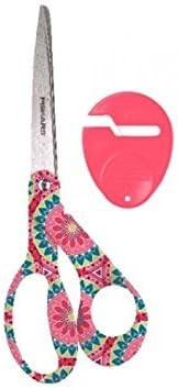 Fiskars 8 Inch Designer Scissors with Sharpener | Amazon (US)