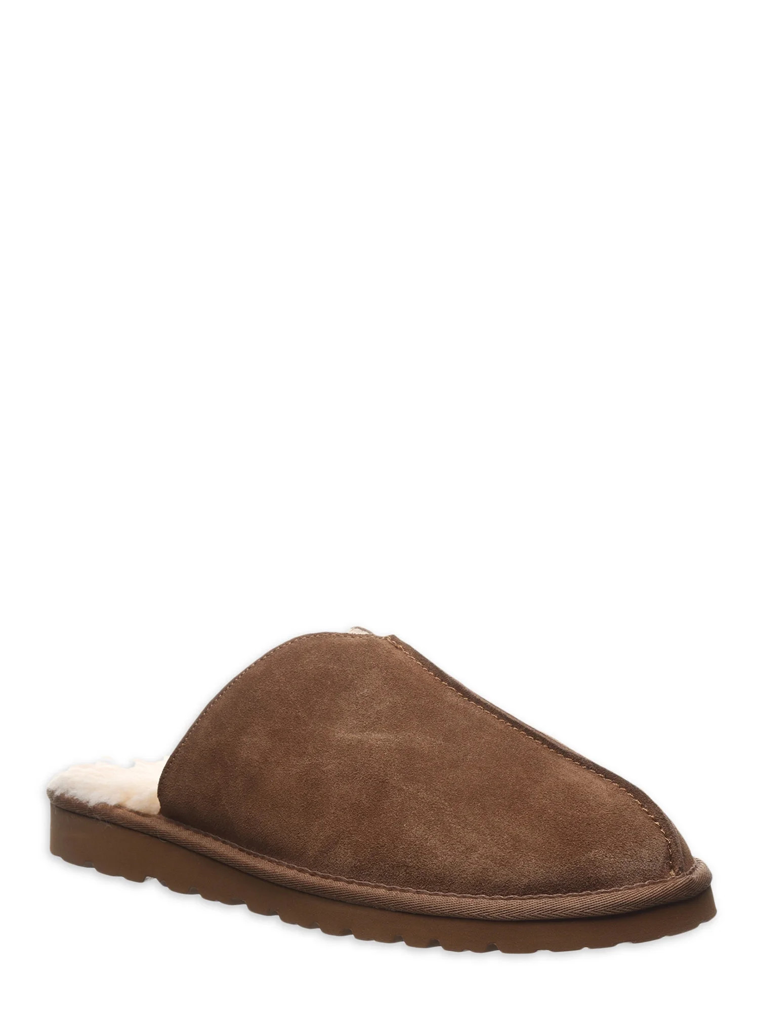 Pawz by Bearpaw Men's Zachary Suede Scuff Slipper - Walmart.com | Walmart (US)