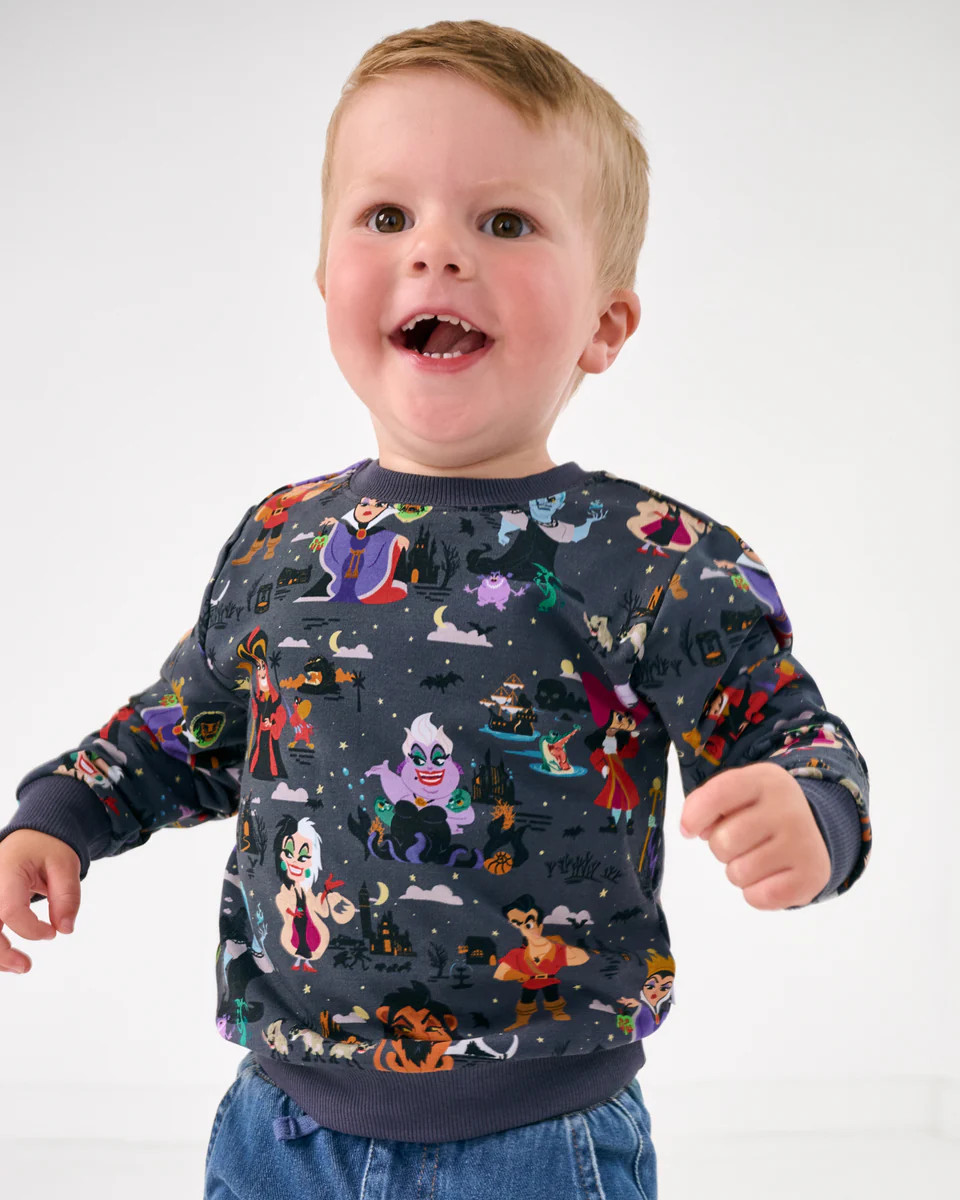 Disney Villains Crewneck Sweatshirt | Little Sleepies