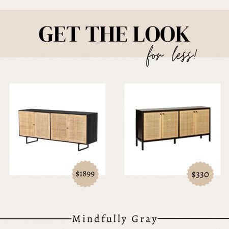 Get the look for less! Media cabinet 

#LTKhome