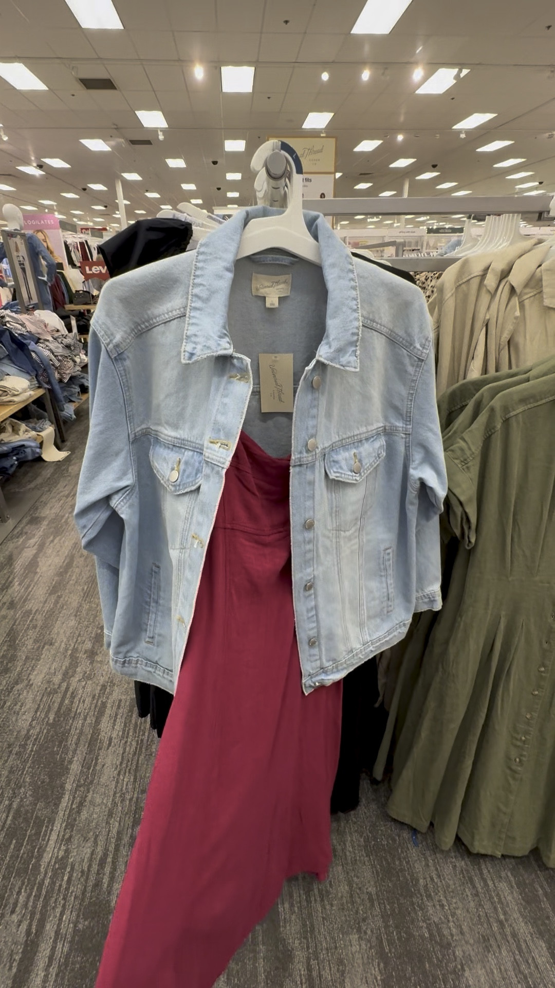 This Target dress and jean jacket combo is perfect for spring and Easter. 🌸✨ Effortlessly stylish, lightweight, and easy to layer for any occasion. #LTK #TargetStyle #SpringFashion

#LTKFindsUnder50 #LTKSeasonal #LTKStyleTip