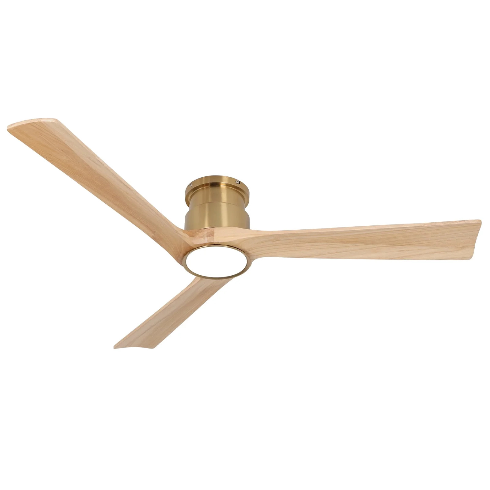 Wozzio 52-Inch Ceiling Fan with Integrated LED Light and Remote Control | Walmart (US)