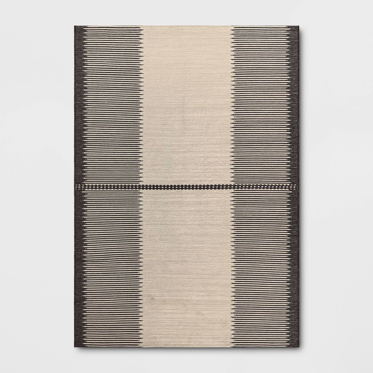 Neutral Lines Outdoor Area Rug Beige/Black - Threshold™ | Target