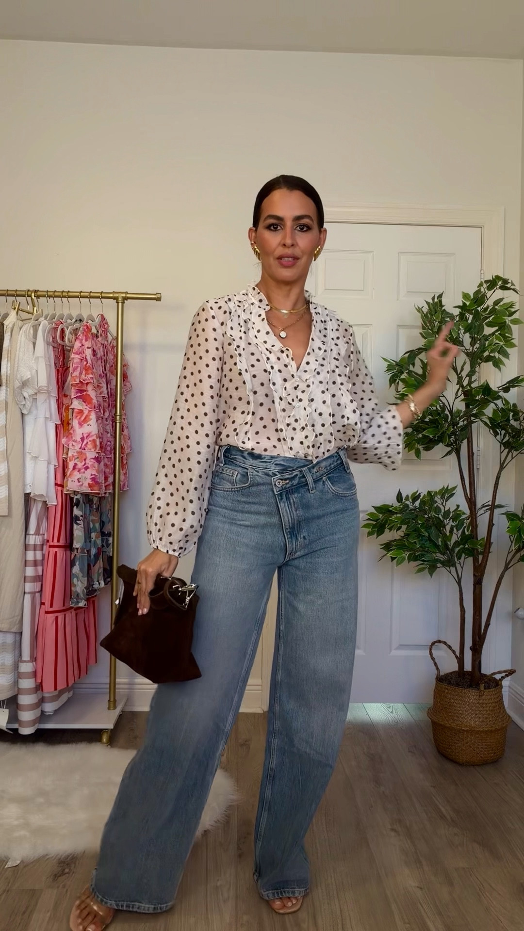 I size up to a 28 in the jeans, for a roomier fit. Size s in all tops and dress.
Size S in pants.

Spring dresses, summer dresses ,, shoes & accessories , Style tips, fashion hacks, summer style, casual outfits, how to wear, 

#zarahaul #zaradress #outfitinspo #springfashion #zaradaily #summerfinds

Lipstick is hush hush 320
#LTKNYFW 

#LTKSeasonal #LTKOver40 #LTKmomlife