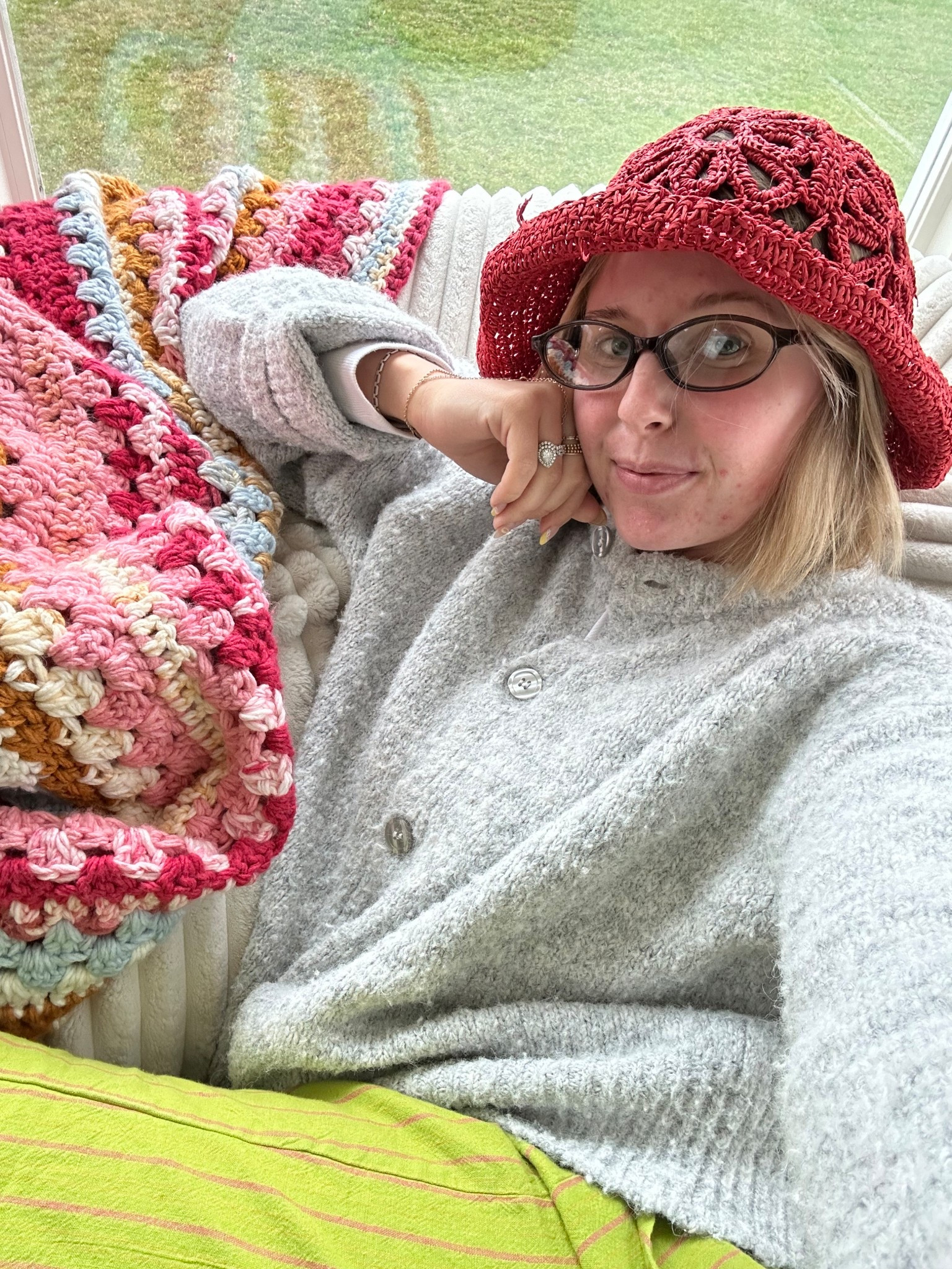 Spring vibes 🍓❤️🌱 
Free people, boho, crochet hat, fun pants

#LTKSeasonal #LTKmomlife #LTKootd