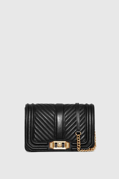 Chevron Quilted Small Love Crossbody | Rebecca Minkoff