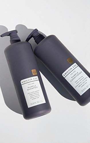 Kristin Ess The One Purple Shampoo and Conditioner Set - Brass Reducing and Shine Renewing - Sulfate | Amazon (US)