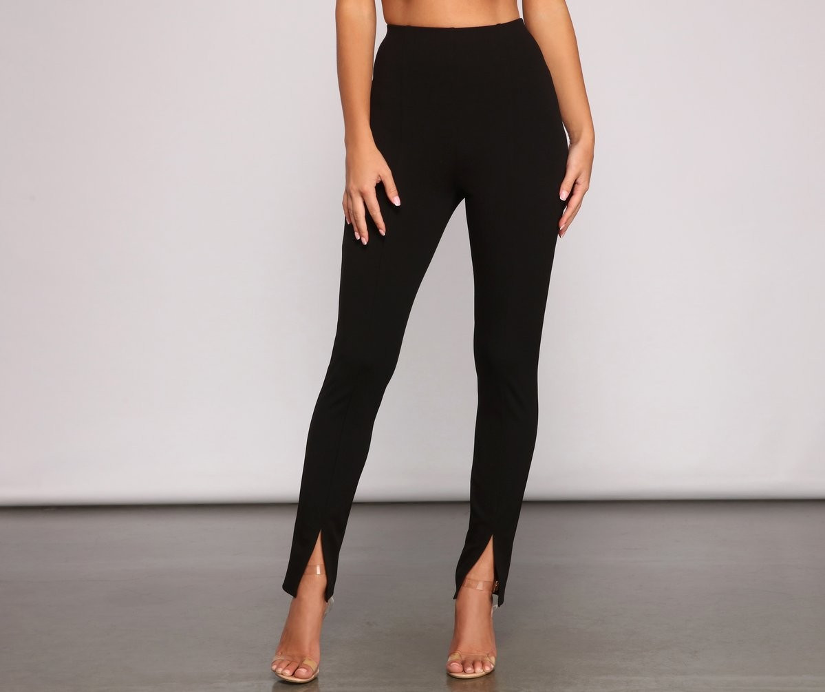 Chic Status High Waist Pants | Windsor Stores