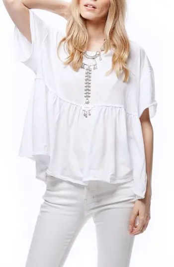 Women's Free People Odyssey Tee, Size X-Small - White | Nordstrom