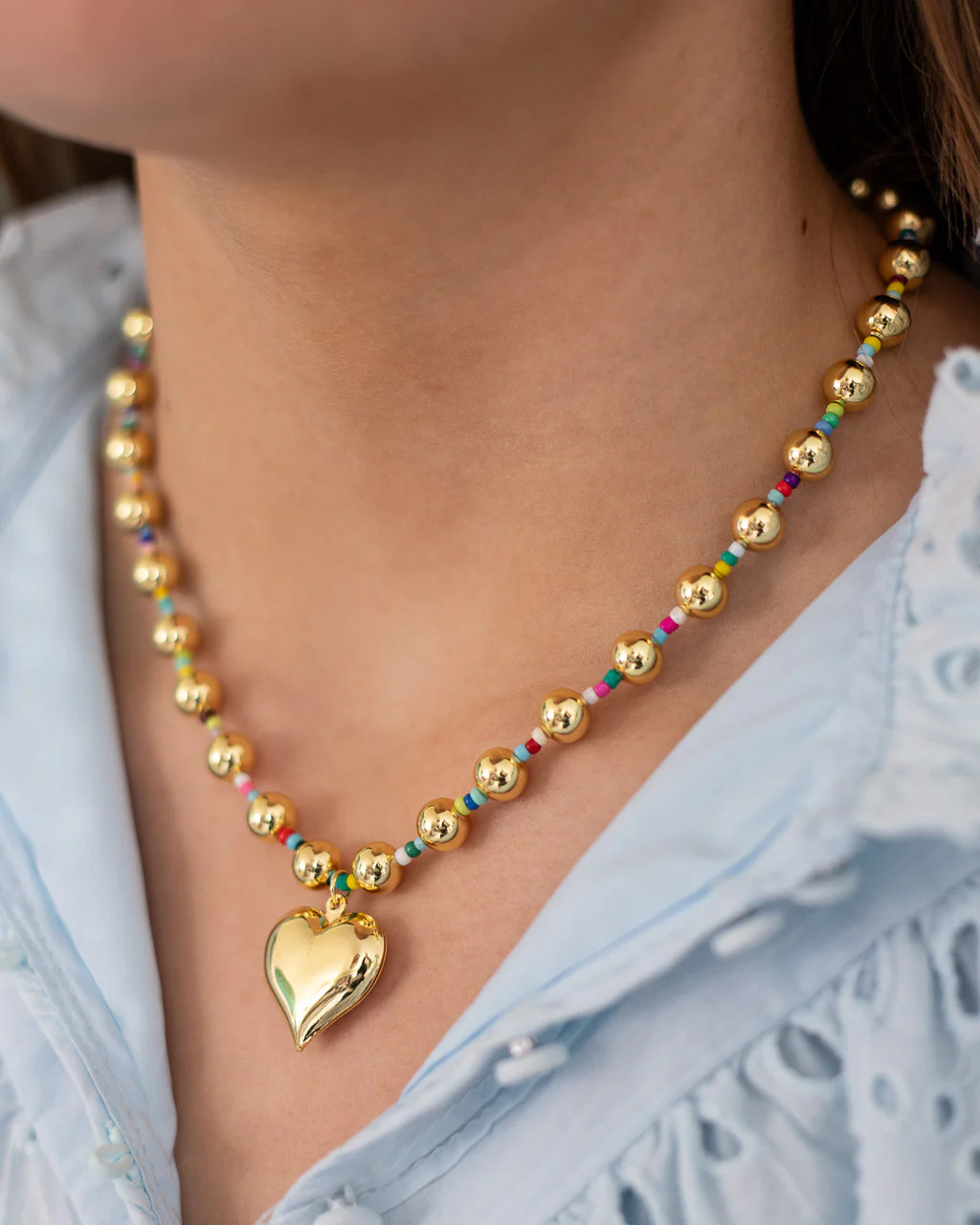 Colors of My Heart Necklace | Kaleidoscope Living