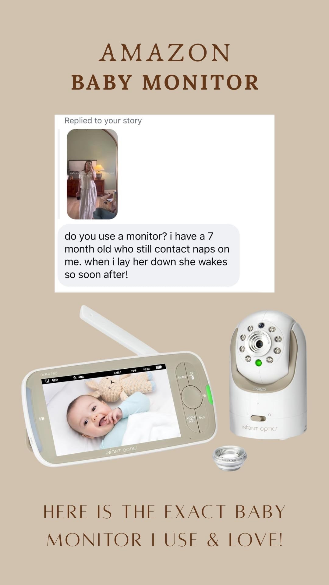 I can't rave enough about this baby monitor! It's a lifesaver & my favorite that I have found from Amazon!

#LTKmomlife #LTKKids #LTKBaby