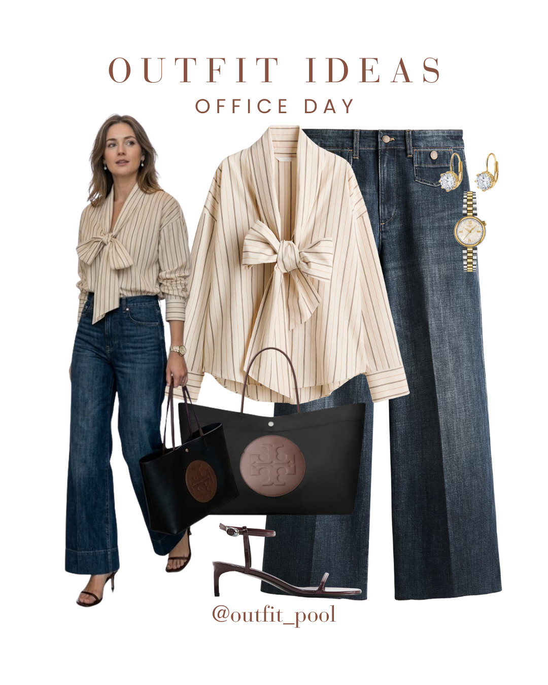 One pair of jeans, four different vibes 👖✨
Styled these H&M wide-leg ankle jeans for 4 occasions — proving denim can truly do it all 🙌

1️⃣ For work: paired with a  polished top for smart-casual office chic 👩‍💼
2️⃣ For date night: styled with a fitted top + heels for an effortless elevated look 💌
3️⃣ For girls’ night: add a statement top + accessories for a fun going-out vibe 🍸
4️⃣ For a casual day out: simple blouse + pumps for easy everyday style ☀️

Comfortable, flattering, and endlessly versatile — these jeans are a true wardrobe staple 👏

To shop these outfits, check the LTK shop link in bio 🛍️💌

(Wide Leg Ankle Jeans, Cropped Wide Leg Jeans, Wide Leg Denim Outfit, Ankle Length Jeans, High Waisted Wide Leg Jeans, Casual Chic Outfit, Denim Outfit Ideas, Minimalist Wardrobe, Capsule Wardrobe Denim, Straight Wide Leg Jeans, Wide Leg Jeans with Heels,  Smart Casual Denim, Chic Everyday Outfit, Neutral Outfit Ideas, Street Style Denim, Timeless Denim Style, Effortless Style, Weekend Outfit Inspiration, Outfit Inspiration) 

 #LTKgrwm #LTKootd #LTKWorkwear