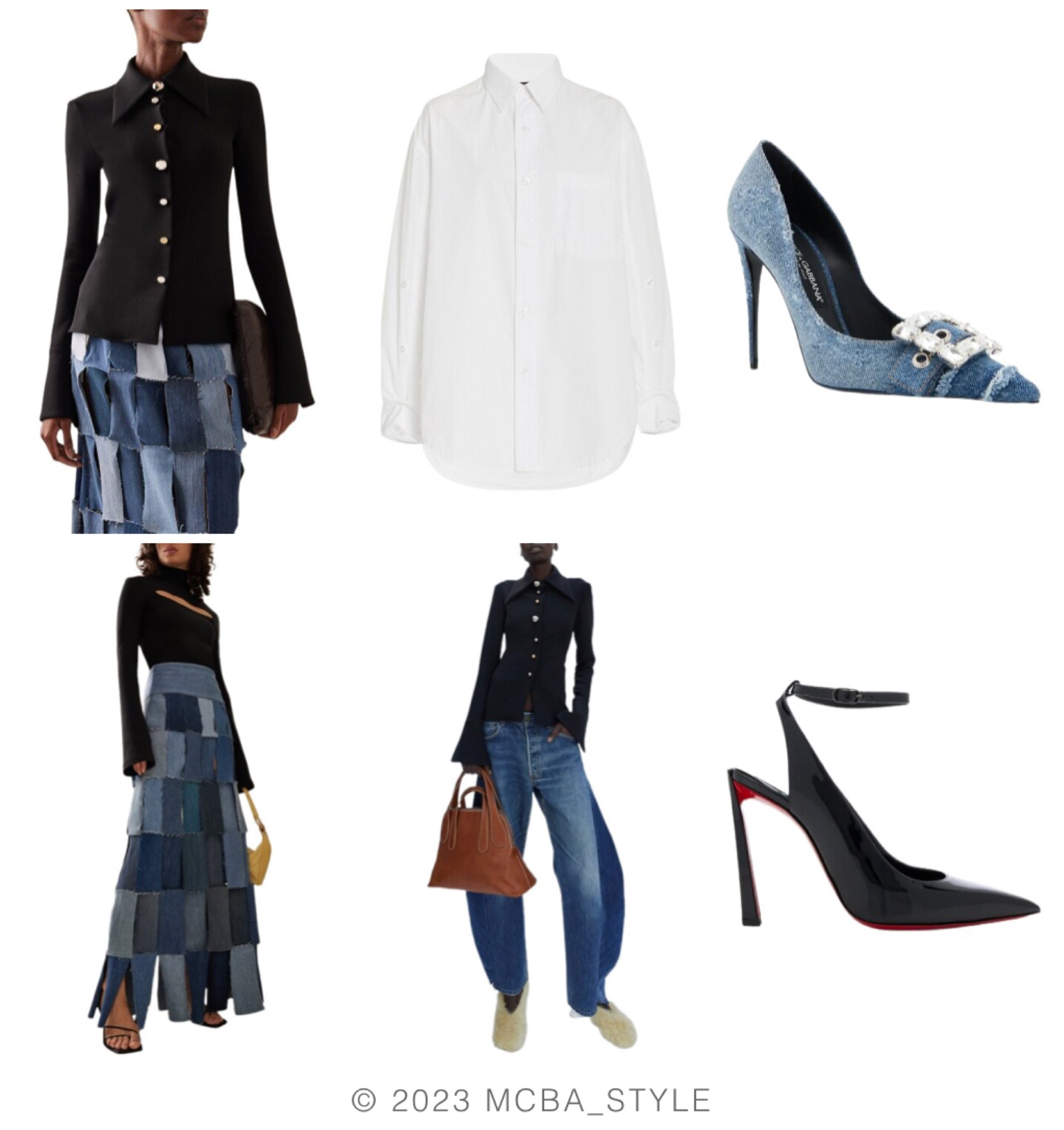 S P R I N G STYLING | Denim + A Twist, All Day to Night | Client Look-Book | 

#LTKstyletip #LTKSeasonal #LTKshoecrush