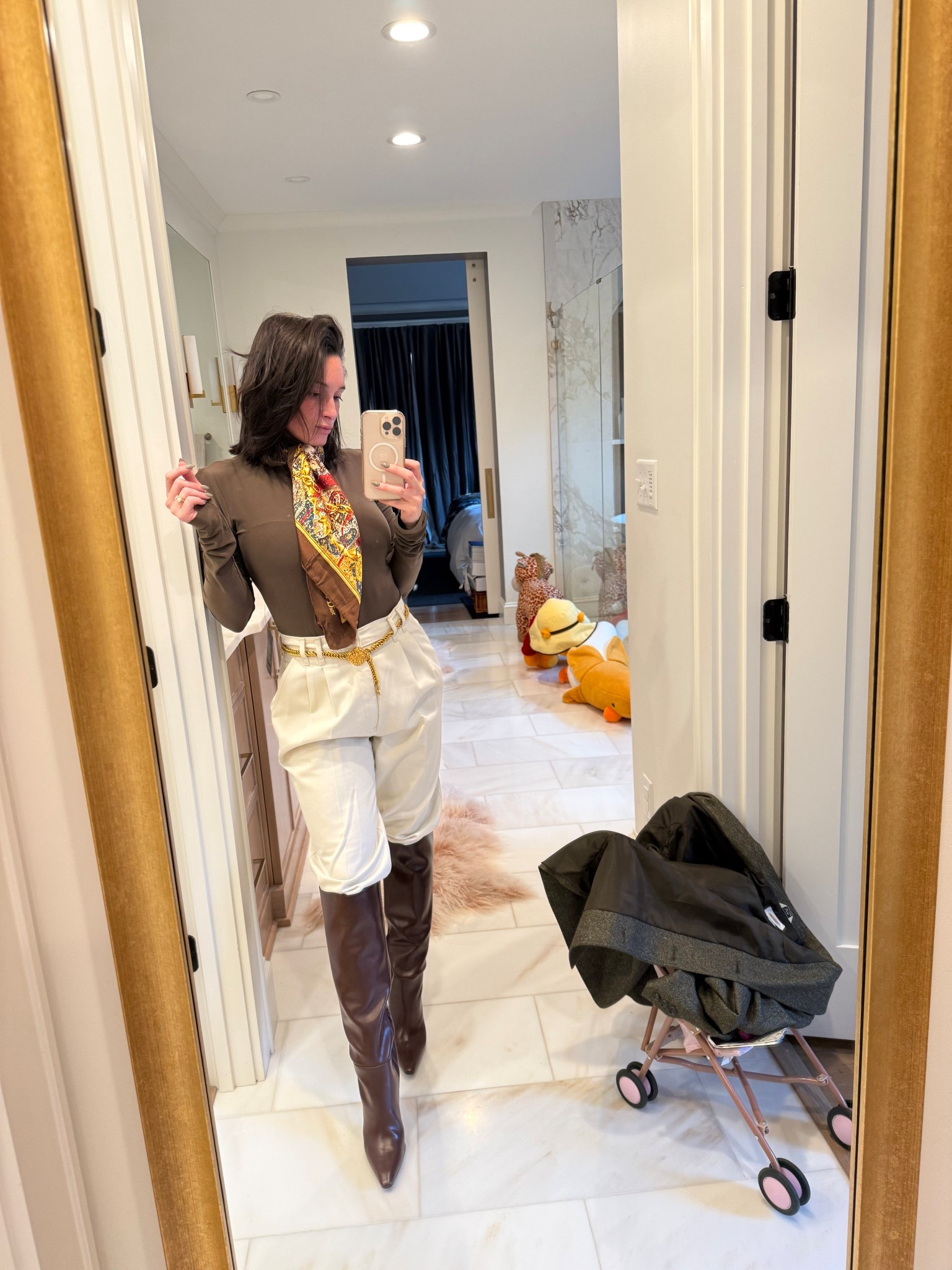 From Instagram Stories 🐎 loved this look! 



#LTKStyleTip #LTKmomlife #LTKTravel