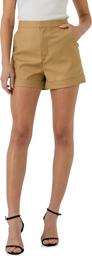 Tailored High Waist Shorts | Nordstrom