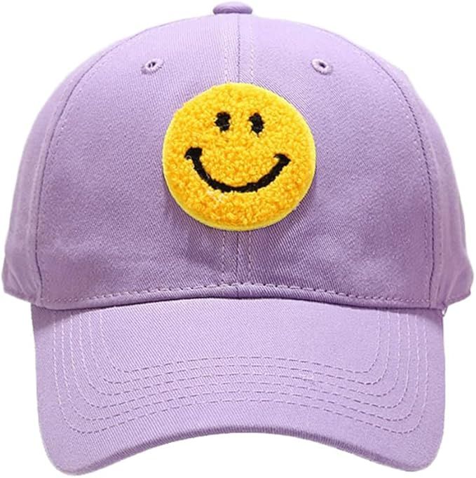 GEGEEN DOMOG Smiley Face Hat Trucker Hats Adjustable Smile Baseball Cap Summer Preppy Y2k Hat for... | Amazon (US)