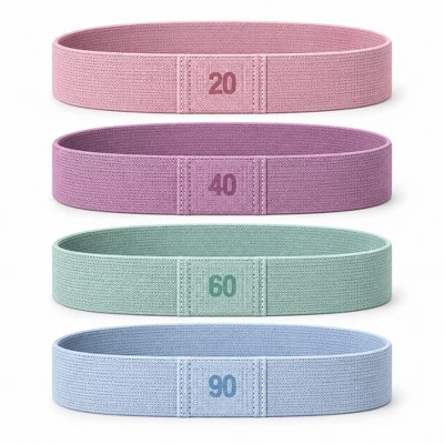 4-Level Fabric Glute Bands, Resistance Hip Training Bands for Leg Workouts | Target