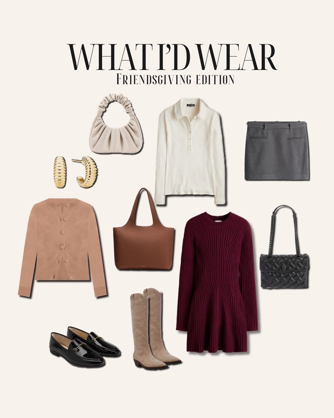 Three Friendsgiving outfit ideas! Everything linked!

#LTKSeasonal #LTKHoliday #LTKgrwm