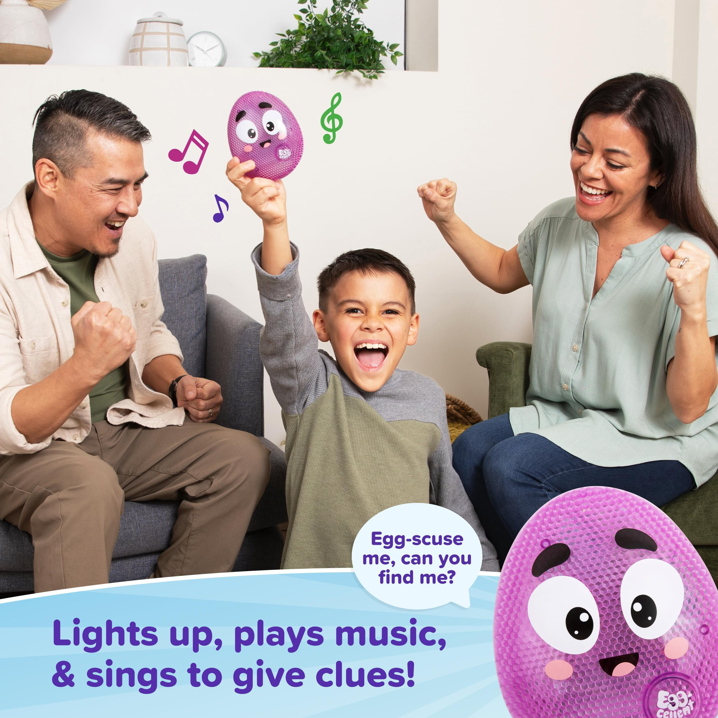 Eggcellent by Relatable, The Kid-Friendly Hide & Seek Game, Toddler Toys for Ages 3+, Includes 1 ... | Amazon (US)