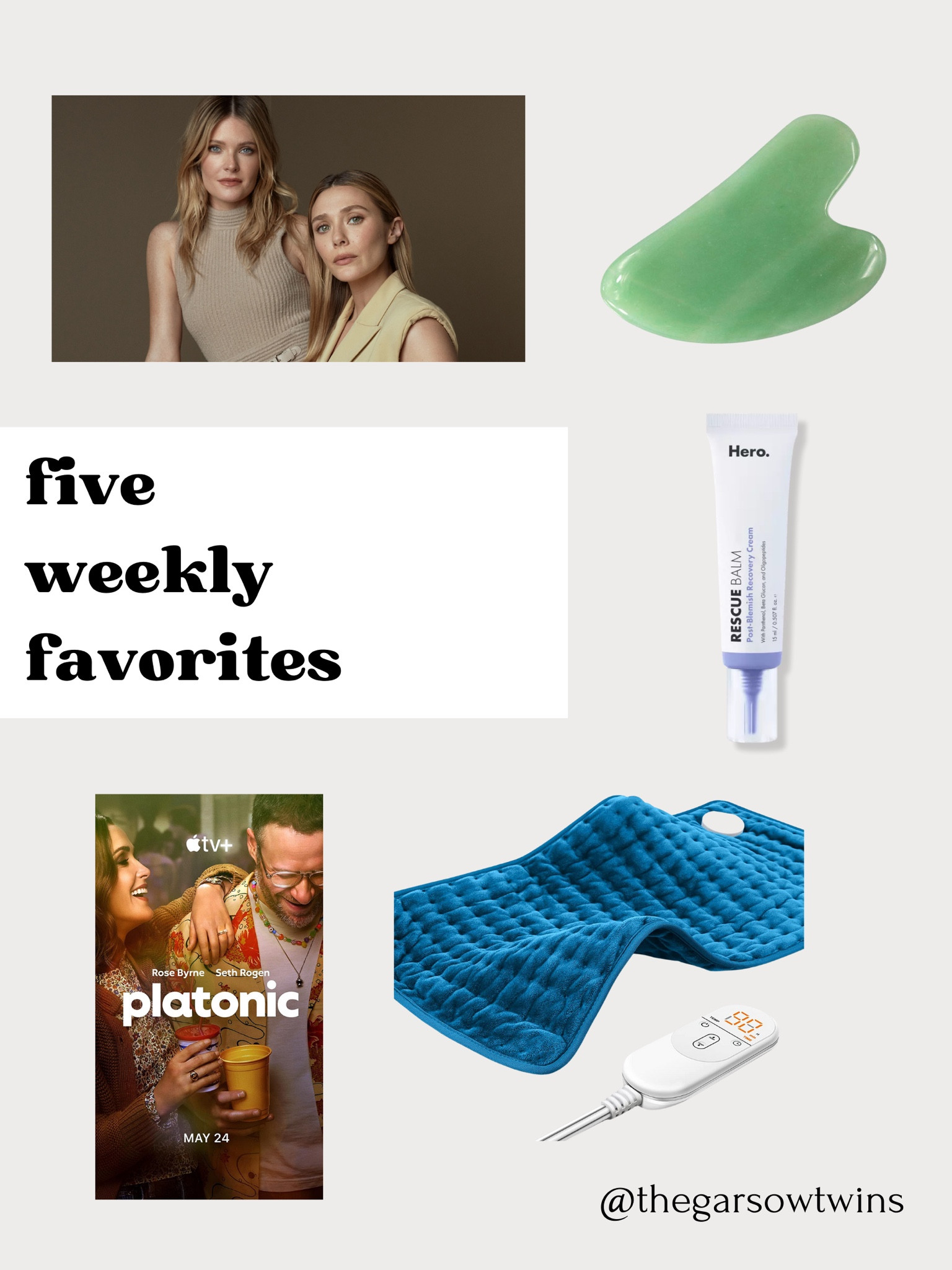 Five weekly favorites 

#LTKunder100 #LTKFind #LTKbeauty