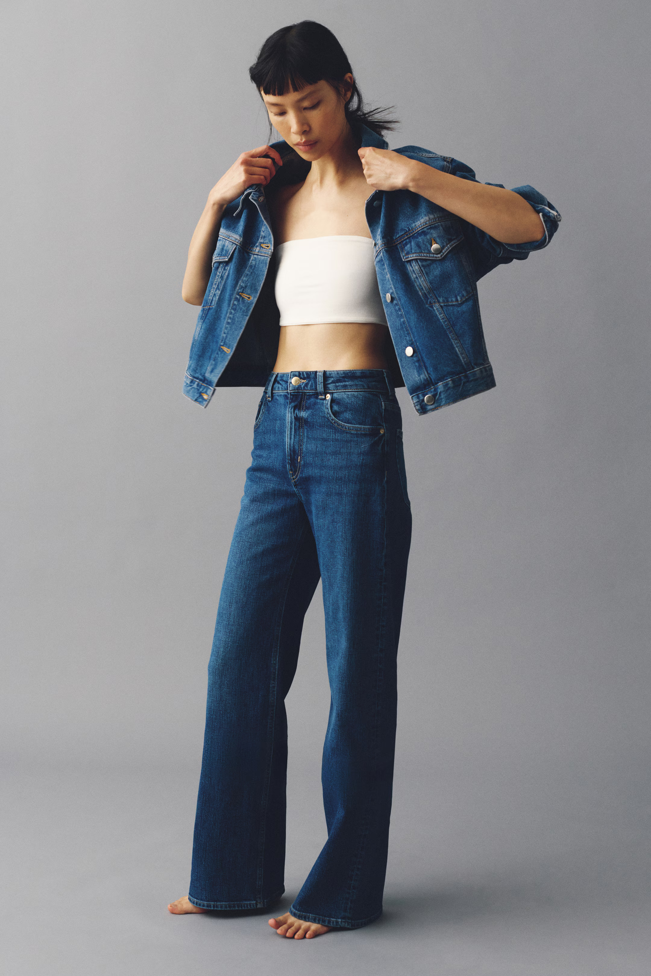 Wide High Jeans | H&M (UK, MY, IN, SG, PH, TW, HK)