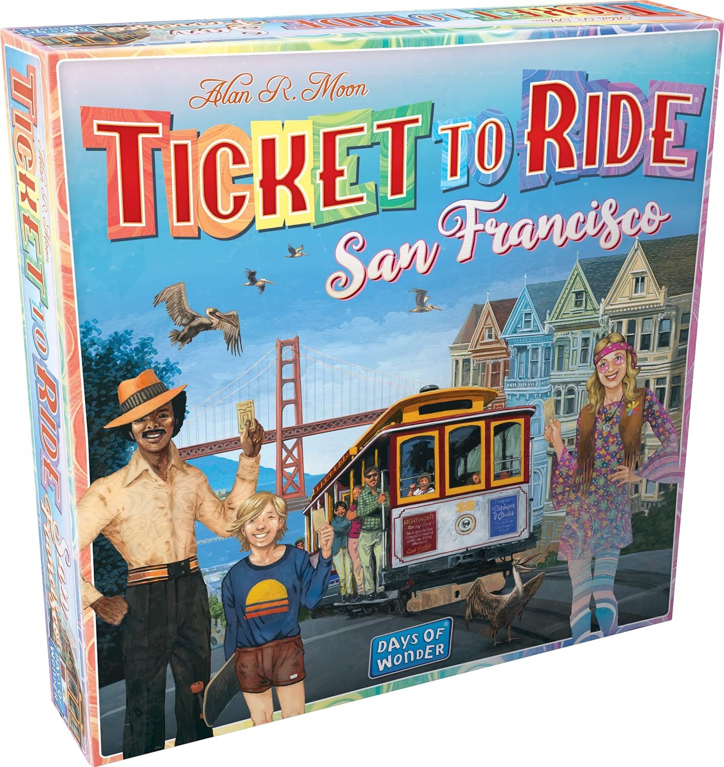 Ticket to Ride San Francisco Board Game | Train Route-Building Strategy Game | Fun Family Game fo... | Amazon (US)