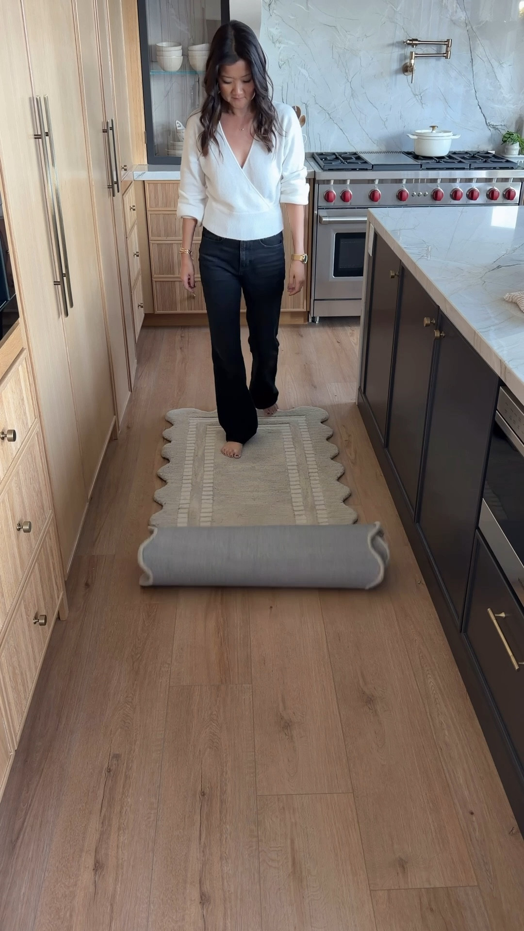 This scallop rug looks amazing in any room! That extra scallop detail just gives it so much interest. So unique and beautiful. Comes in multiple colors.

#LTKHome #LTKSaleAlert #LTKFindsUnder100