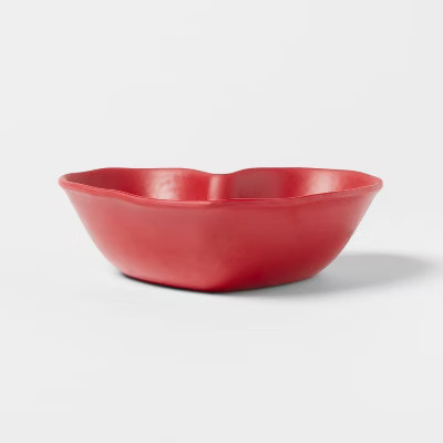 19oz Melamine Heart Bowl Red - Threshold™ | Target