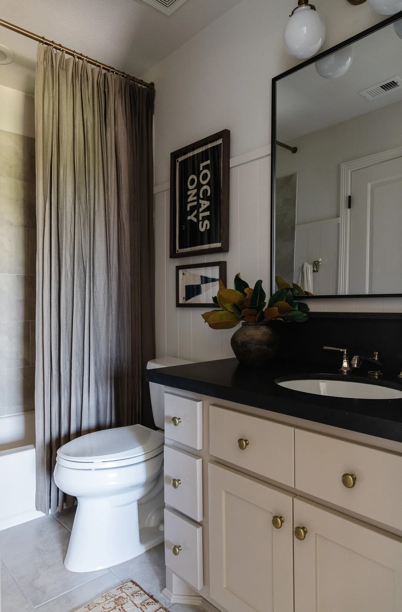 My son’s DIY bathroom makeover 🤎

Art is DIY. 

The shower curtain is a custom sized window curtain with an extra long plastic shower liner on the backside. Fabric color is Steel with Tailor Pleated header.

🚨 Use code CRAZYWONDERFUL for 22% off your curtain purchase through July.



#LTKHome