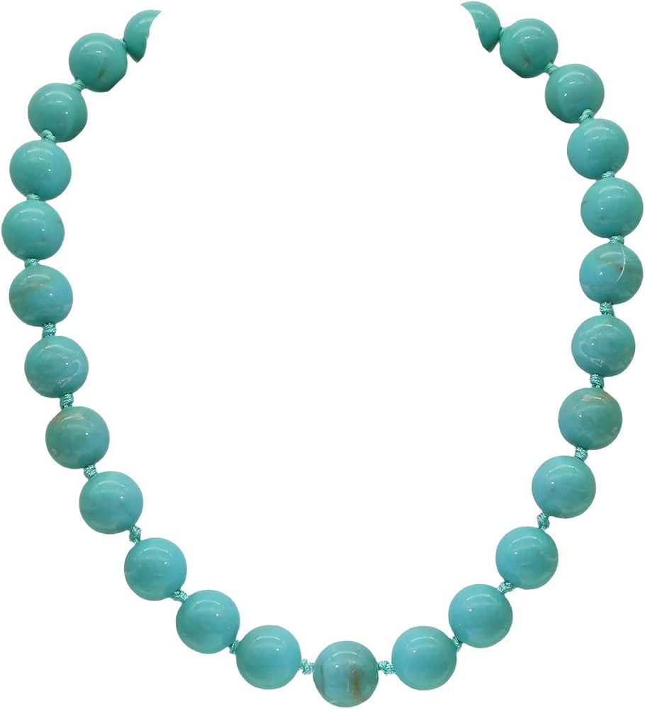 We We Chunky Large Beaded Necklace for Women Big Acrylic Round Beads Statement Necklaces Costume ... | Amazon (US)