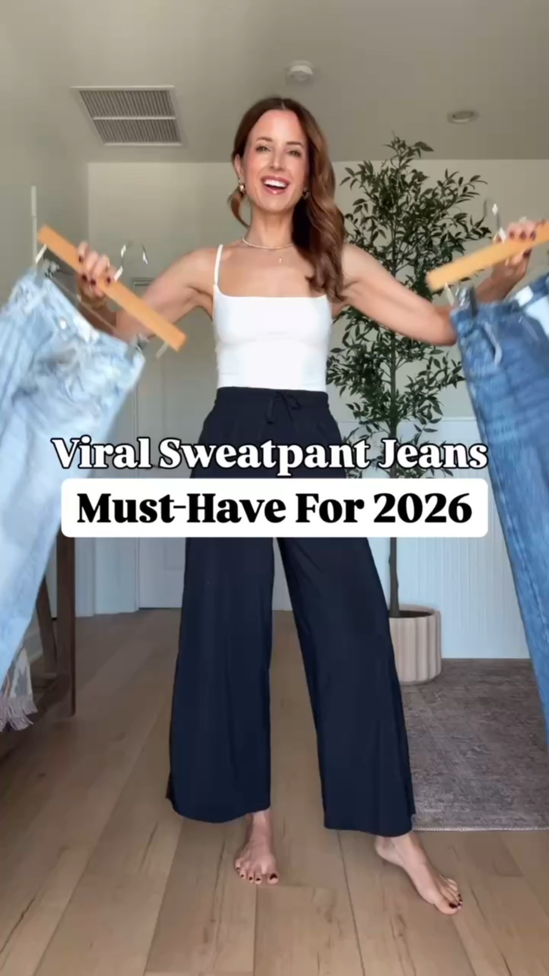 Spring outfit. Travel outfit. Workwear. Sweatpant jeans in sz 23 (size down 1 because these run a little big)! My exact pair is the ‘Miramar Sofie Ankle-Length Pants’ and I also ordered the Miramar Andi Ankle pants. Ankle and full length options available! 


#LTKTravel #LTKSeasonal #LTKWorkwear