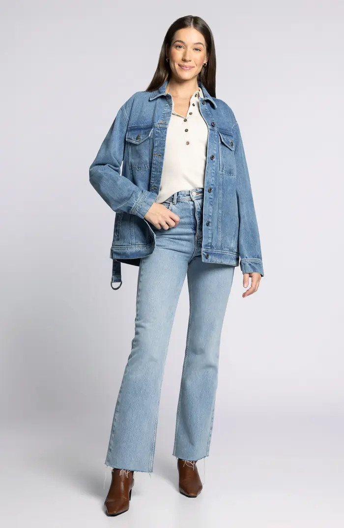 Nevada Belted Denim Jacket | Nordstrom